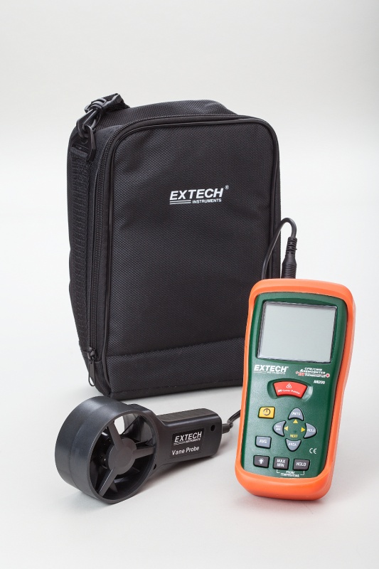 Mini termoanemometr CFM/CMM z pirometrem - Extech AN200 Mini termoanemometr CFM/CMM z pirometrem - Extech AN200