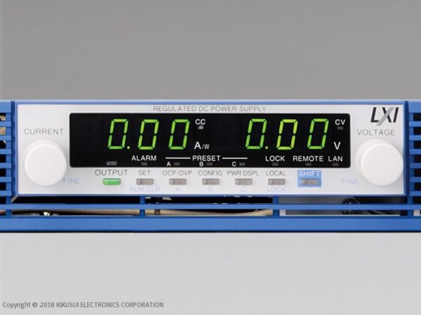 1U Programowalny zasilacz DC (750W, 80V, 28A) - KIKUSUI PWX750MLF - obrazek 3