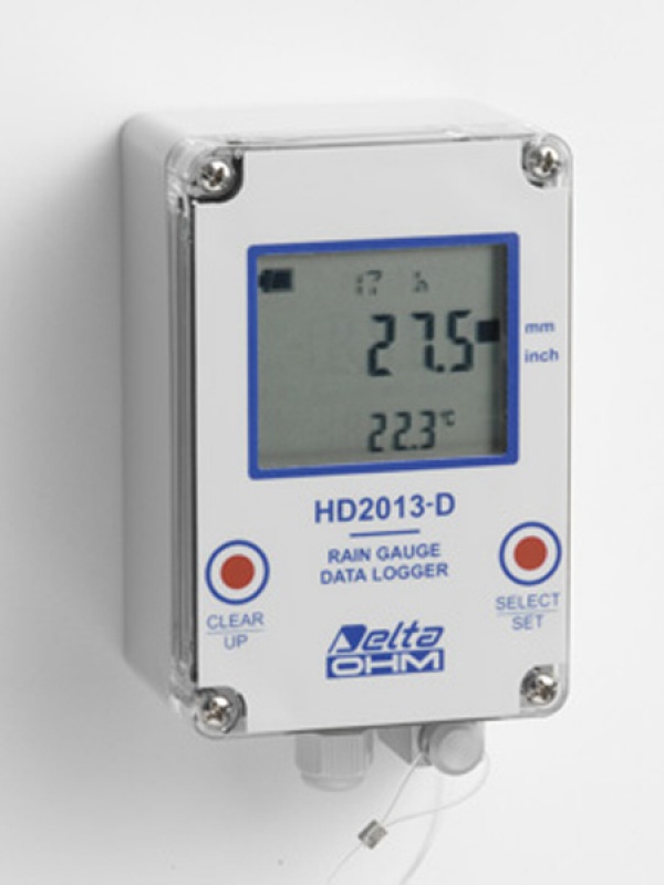 Rejestrator danych z deszczomierza z wyświetlaczem LCD, HD2013-DB senseca Rejestrator danych z deszczomierza z wyświetlaczem LCD, HD2013-DB senseca
