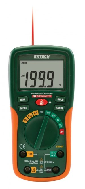 Multimetr True RMS z pirometrem - Extech EX210T