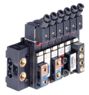 Zawór elektromagnetyczny serwowspomagany typ 5470 modułowy, do pneumatyki