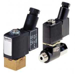 Miniaturowy zawór elektromagnetyczny bezp. działania typ 6012 dla mediów neutralnych