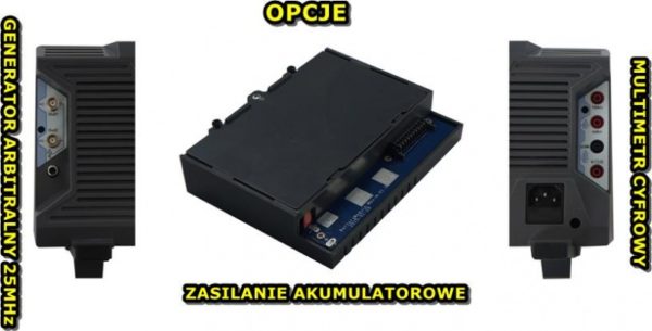 Oscyloskop XDS3102A +AKU+DMM+GEN, 12 bitów, 100MHz, 40M - obrazek 2