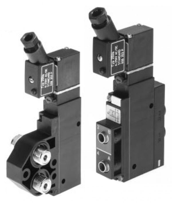 Zawór elektromagnetyczny serwowspomagany typ 5470 modułowy, do pneumatyki - obrazek 3