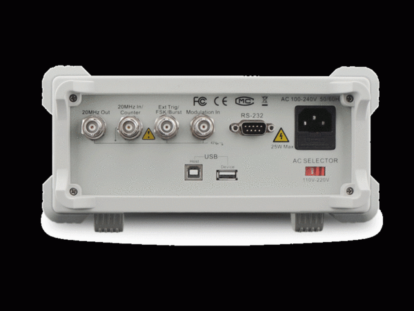 Generator arbitralny AG1022F DDS 2x25MHz  AM, FM, PM, FSK, PWM, Sweep, Burst - obrazek 2