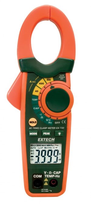 Miernik cęgowy 800A True RMS AC - Extech EX720