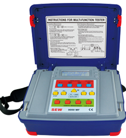 Tester wielofunkcyjny (izolacji & rezystancji uziemienia)  9000 MF SEW