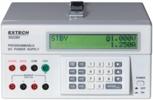 Precyzyjny zasilacz z programowalnym wyjściem 40V/5A 200W DC – Extech 382280