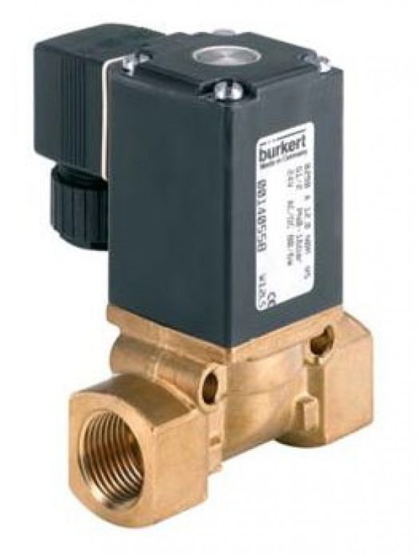 Zawór elektromagnetyczny serwowspomagany typ 0290