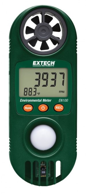 Miernik parametrów środowiskowych 11-w-1 - Extech EN100