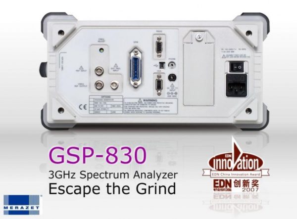 Analizator widma GSP-830 3GHz - obrazek 3