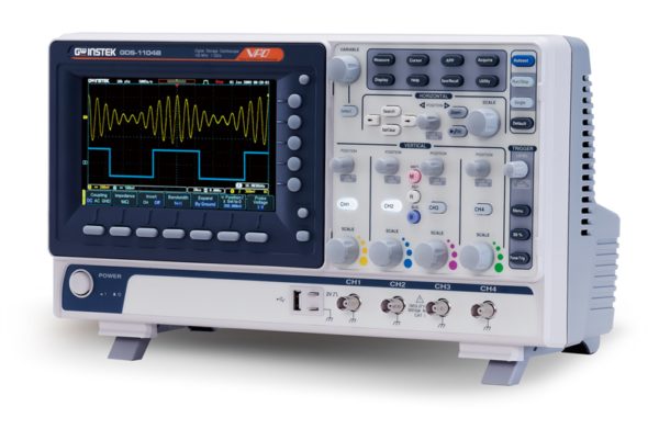 Oscyloskop cyfrowy GDS1054B 4x50MHz, 7 cali, 1GSa/s, 10M - obrazek 3