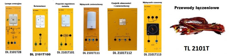Zestaw panelowy Instalacje elektryczne - Oświetlenie (rozszerzenie) Zestaw panelowy Instalacje elektryczne - Oświetlenie (rozszerzenie)