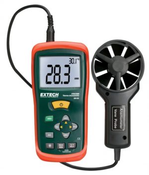 Mini termoanemometr CFM/CMM – Extech AN100
