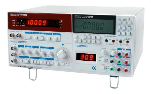 Uniwersalny zestaw MHG2 4w1 generator multimetr zasilacz częstościomierz
