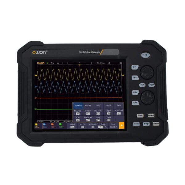 Skopometr TAO3104A 4x100MHz, 14BIT, dekodowanie CAN, I2C, SPI, RS232, 8 cali dotykowy