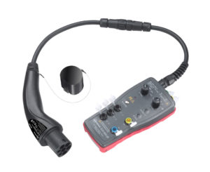Adapter testowy do stacji ładowania pojazdów elektrycznych Amprobe EV-520-F