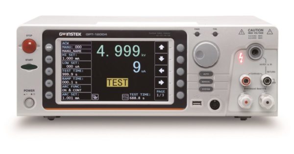 Analizator bezpieczeństwa elektrycznego GPT-12004 GW-Instek