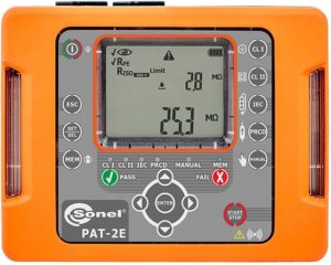 Miernik bezpieczeństwa sprzętu elektrycznego PAT-2E