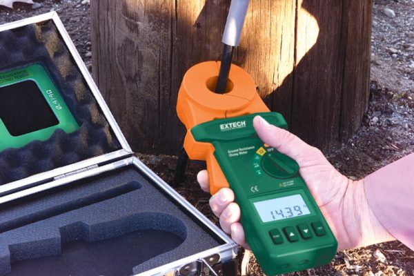Cęgowy tester rezystancji uziemienia - EXTECH 382357 - obrazek 2