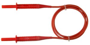 Przewód 10 m czerwony 5 kV