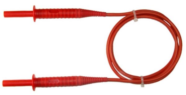 Przewód 10 m czerwony 5 kV