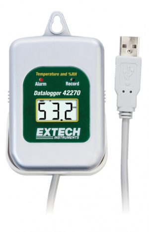 Rejestrator temperatury/wilgotności z interfejsem PC - Extech 42275