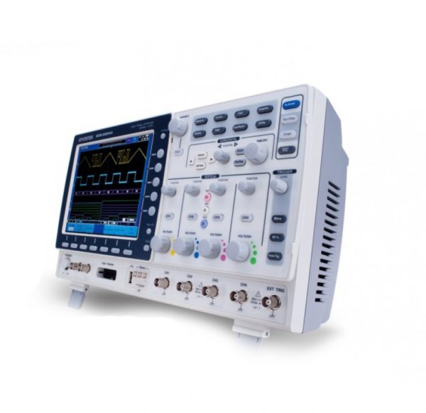 Oscyloskop cyfrowy GDS2074A 4x70MHz 2GSa/s, pamięć 2M, 80,000 wfm/s, 8 cali / CAN/LIN I2C, SPI, UART Generator/ LAN,VGA