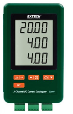 3-kanałowy datalogger prądu DC - Extech SD900