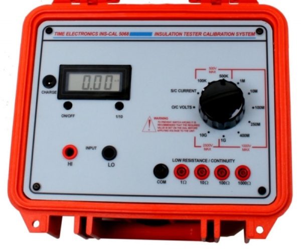 Kalibrator testerów izolacji - Time Electronics 5068 - obrazek 3