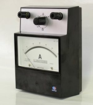 Amperomierz elektromagnetyczny analog lab. LE-3 (750?1500mA) klasa 0,5
