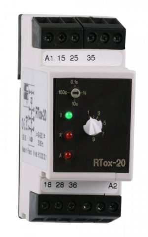 Przekaźnik czasowy RTox-20 24-230V AC/DC