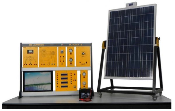 Zestaw szkoleniowy Energia odnawialna - Panel Fotowoltaiczny - De Lorenzo DL Solar B