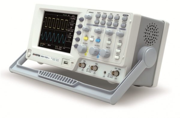 Oscyloskop cyfrowy GDS1102-U 2x100MHz rejestrator - obrazek 2