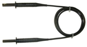 Przewód 5 m czarny ekranowany 5 kV