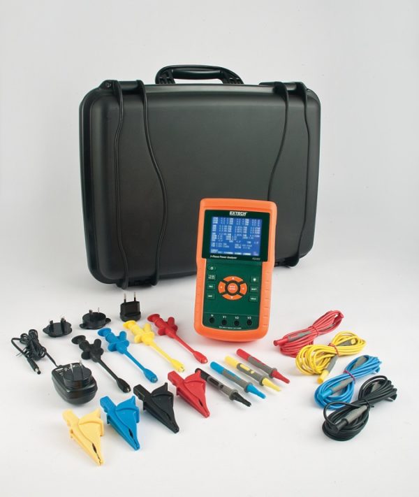 3-fazowy analizator/rejestrator mocy - Extech PQ3450 - obrazek 2