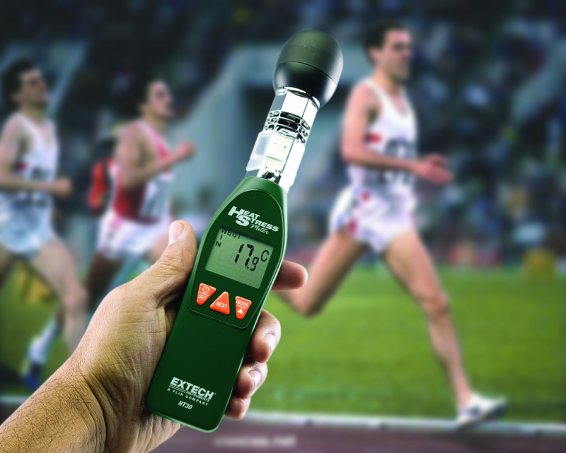 Miernik obciążenia termicznego WBGT - Extech HT30 Miernik obciążenia termicznego WBGT - Extech HT30