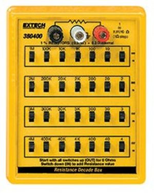 Dekada rezystancyjna / Opornik dekadowy - Extech 380400