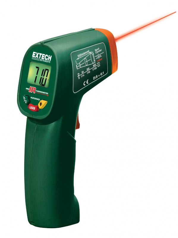 Mini pirometr (-20 do 260°C, 6:1) - Extech 42500 Mini pirometr (-20 do 260°C, 6:1) - Extech 42500