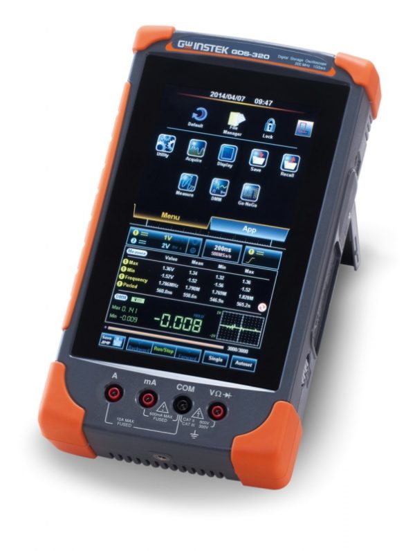 Przenośny oscyloskop z multimetrem GDS310 (100MHz, 5M) ekran dotykowy