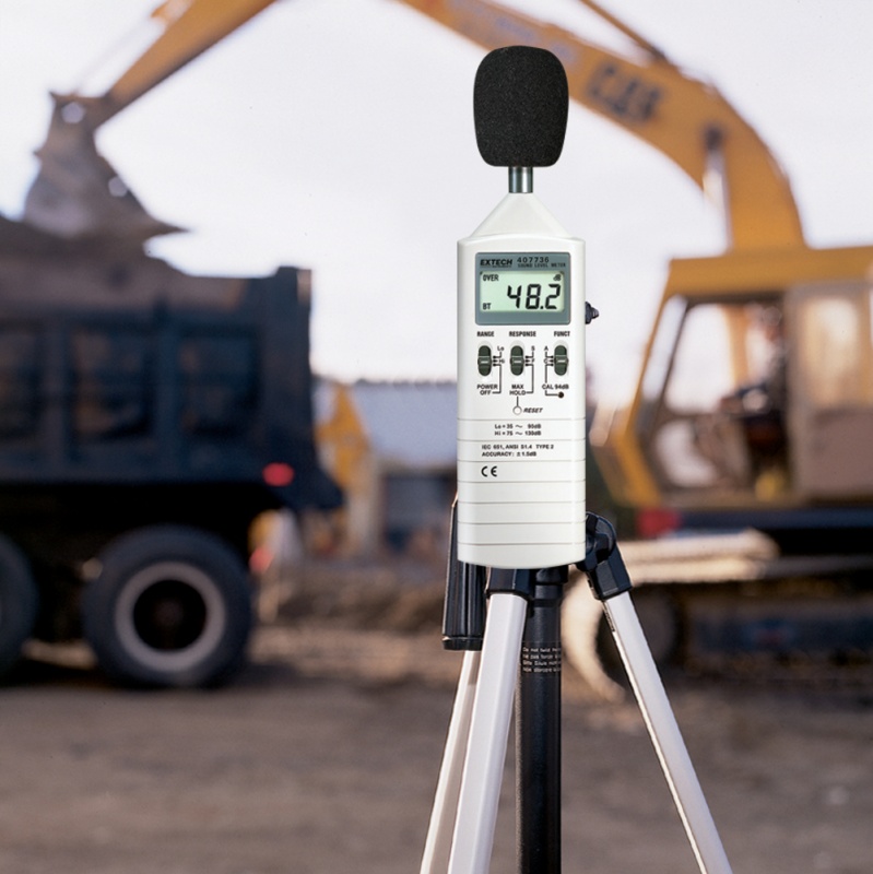 Miernik poziomu dźwięku - Extech 407736 Miernik poziomu dźwięku - Extech 407736