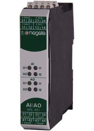 Moduł 2 wejść i 2 wyjść analogowych: NRL-461