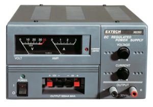 Zasilacz laboratoryjny 3 kanały (30V/3A, 5V/0.5A i 12V/1A) – Extech 382203
