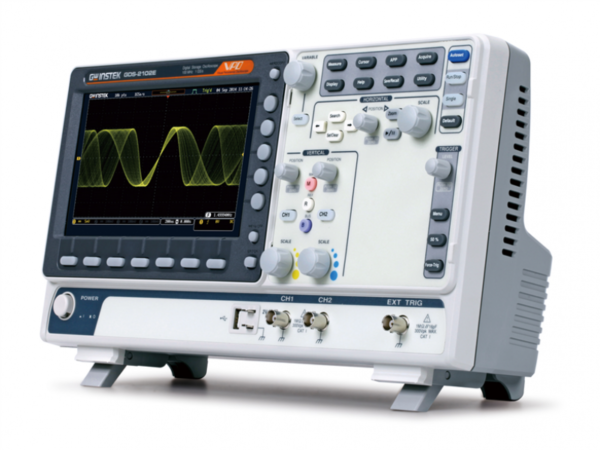 Oscyloskop cyfrowy GDS2072E 2x70MHz 1GSa/s, 10M, 120,000 wfm/s, 8 cali WVGA