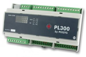 Moduł 4 regulatorów temperatury na szynę din - PL300