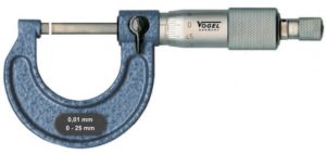 23 1301 Mikrometr 0-25 mm / 0,01 mm, VOGEL