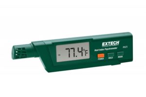 Psychrometr z indeksem cieplnym - Extech RH25
