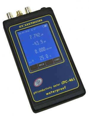 Wodoszczelny pH/konduktometr/solomierz CPC-461