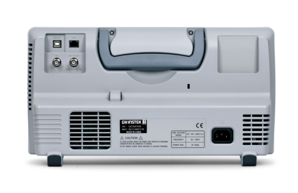 Oscyloskop cyfrowy GDS2072E 2x70MHz 1GSa/s, 10M, 120,000 wfm/s, 8 cali WVGA - obrazek 2