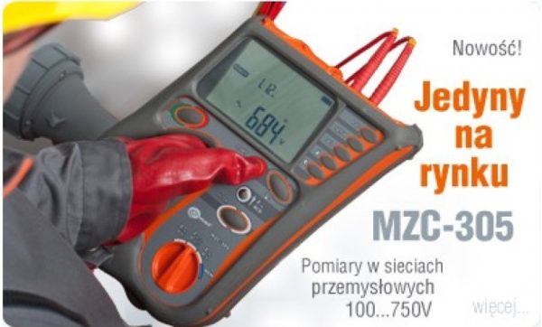 Miernik impedancji pętli zwarcia MZC-305